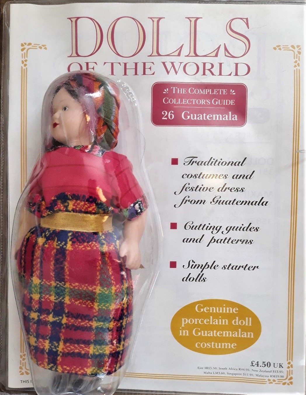 dolls of the world collection no. 6 guatemala